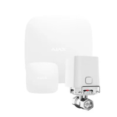 Комплект сигнализации Ajax HUB + кран WaterStop 1/2" + LeaksProtect (Белый)