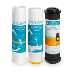 Комплект картриджів Master Trio для потрійних систем очищення води