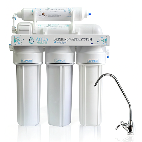 Проточний фільтр AquaMarine 5UF з ультрафільтраційною мембраною та пом'якшенням