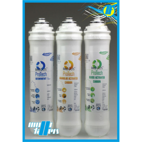 Комплект картриджів передочистки Bregus ProTech 01 BPT-CART-1