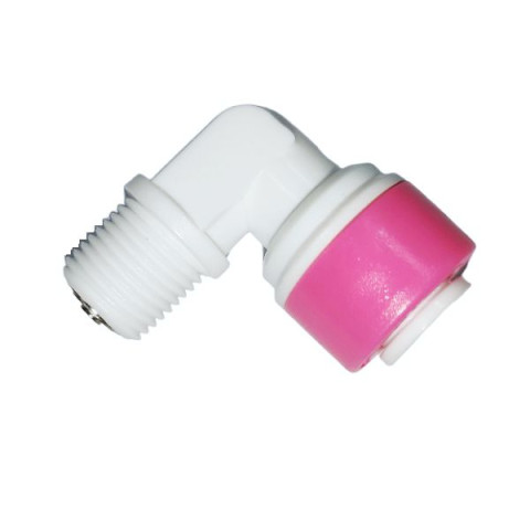 Зворотний кутовий клапан SHITONG 1/4" - 1/8" (трубка - зовнішнє різьблення)