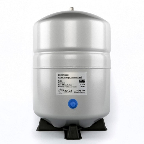 Бак накопичувальний із сталі Kaplya SPT-32S, 8л. (сріблястий)