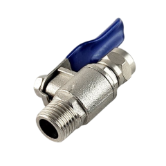 Шаровый вентиль BV-2BC резьба наружная 1/4" - цанга 1/4"