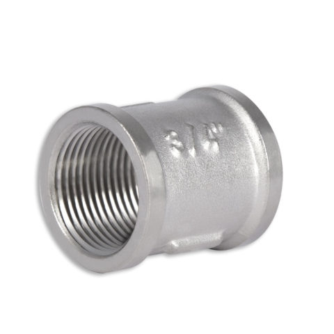 Муфта SD Forte SF35620 3/4" х 3/4" никелированная (внутр. резьба - внутр. резьба)