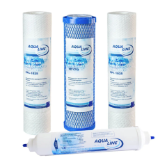 Комплект картриджів Aqualine RO-5