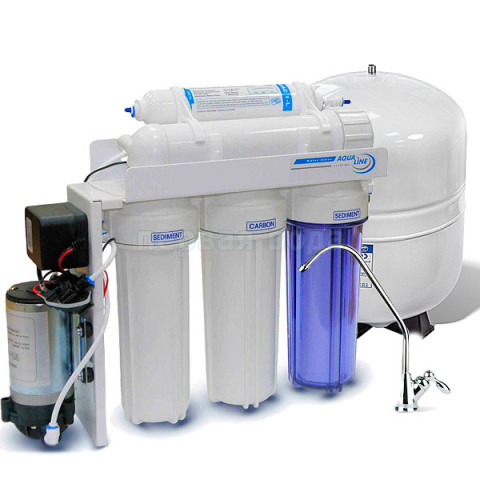 Фільтр з зворотним осмосом AquaLine RO-5P