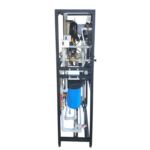 Система зворотного осмосу PVRO-480 з контролером (480 л/год) на нержавіючій рамі