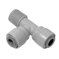 Фітинг Т-подібний ITiGER 1804-С 3/8"-1/4"-3/8" (трубка-різьблення зовнішня-трубка)