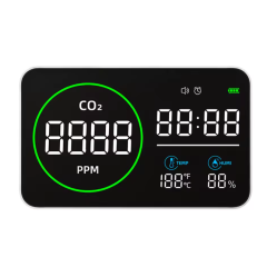 Прилад вимірювання якості повітря CO2, детектор вуглекислого газу, температури та вологості