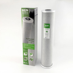 Картридж з брикетованого вугілля Raifil CBC-20-BP-10 (Big Blue 20)