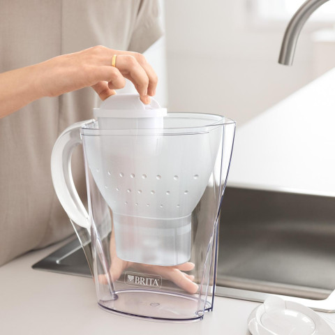 Фільтр-глечик Brita Marella XL Memo (3,5/2,0 л) білий, 3 картриджі в комплекті