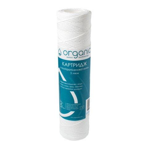 Картридж нитчатый ORGANIC DMSW10PP5 2,5 Х 10, 5 мкм