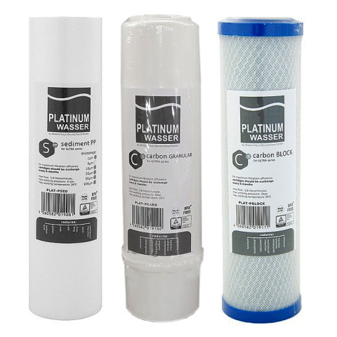 Комплект картриджів посилені Platinum Wasser (хлор)