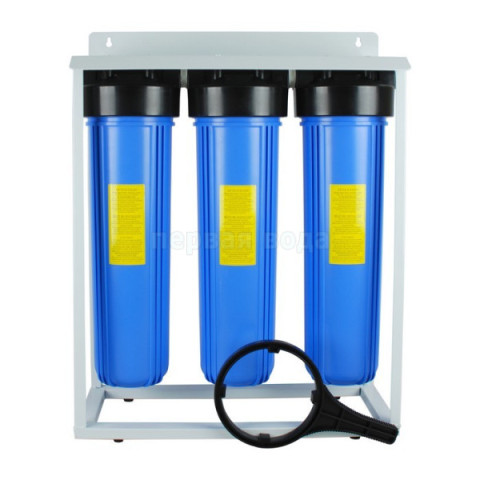 Фільтр триколбовий Raifil Вig Blue 20 (PU908B3-BK1-PR-S-G)