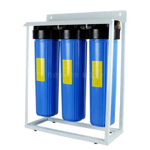 Фільтр триколбовий Raifil Вig Blue 20 (PU908B3-BK1-PR-S-G)