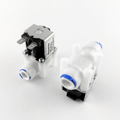 Клапан соленоїдний швидкознімний Sanlixin ESV-3/8"-(12V)-6W непрямої дії 3/8" (нормально закритий)
