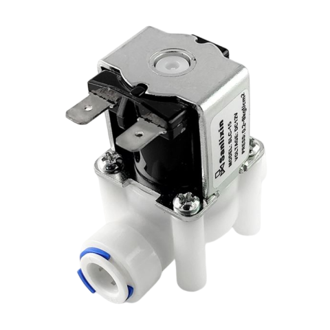 Клапан соленоїдний швидкознімний Sanlixin ESV-3/8"-(12V)-6W непрямої дії 3/8" (нормально закритий)