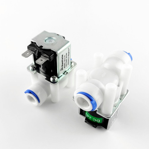 Клапан соленоїдний швидкознімний Sanlixin ESV-3/8"-(24V)-4.8W непрямої дії 3/8" (нормально закритий)