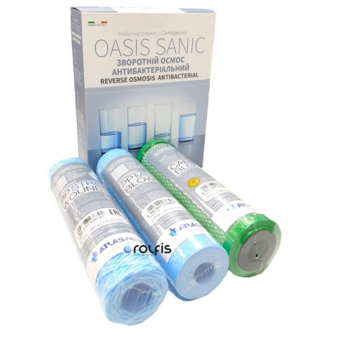 Річний комплект картриджів ATLAS FILTRI Oasis DP Sanic