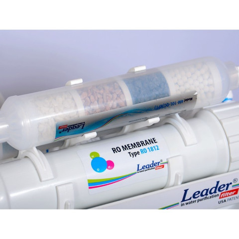 Фільтр з зворотнім осмосом Leader RO-6 Silver Series