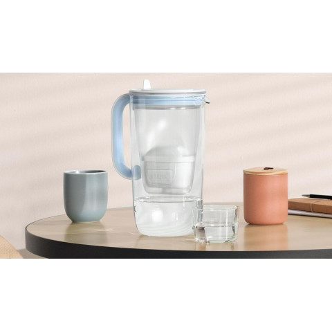 Фільтр глечик Brita Glass Jug One, скляний, 2,5 л
