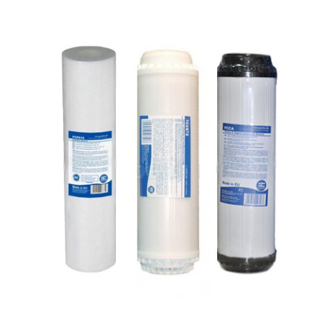 Комплект картриджей №7 Aquafilter (умягчение+обезжелезивание)