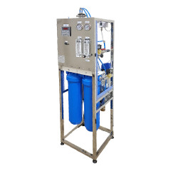 Система обратного осмоса PVRO-95 с контроллером (95 л/час) на нержавеющей раме