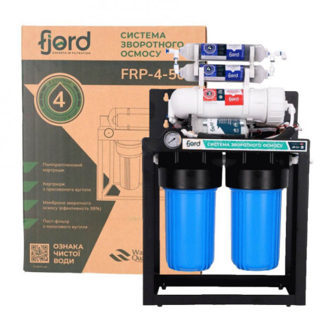 Система зворотного осмосу Fjord FRP-4-500 (1900 л/добу)