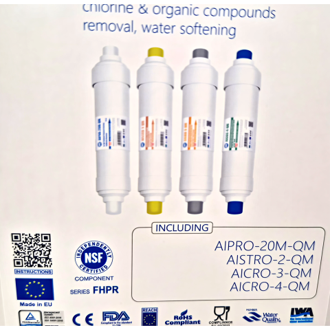 Комплект картриджів Aquafilter EXCITO-B-CLR-CRT