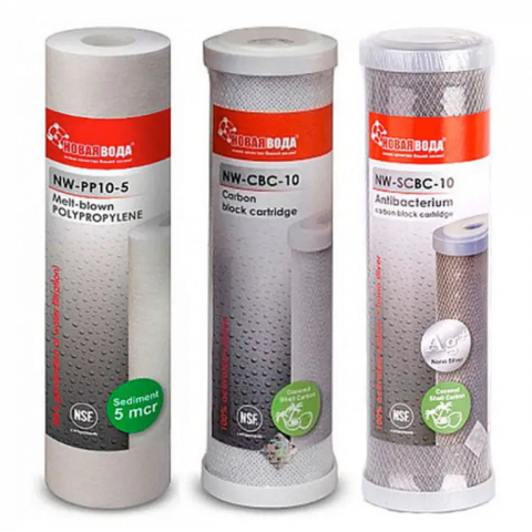 Комплект картриджів Нова Вода NW-K303 (Nano Silver)