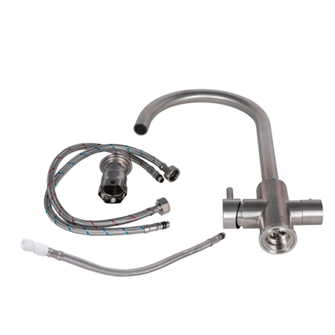 Змішувач для кухні Lidz Aria 020F (k35) під осмос та хол/гор. воду