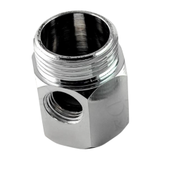 Подключение к водопроводу AD-6BC-E (адаптер) 3/4"-1/4"-3/4" (резьба наружная-резьба внутренняя-резьба внутренняя)