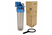 Фільтр Big Blue 20” Aquafilter BB20 AHB-FH20B1-B-WB з манометром (без картриджа)