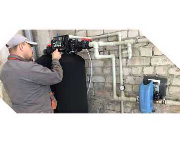 Водоочистка для Танкового завода им. Малышева г. Харьков.