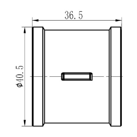 Муфта SD Forte SF35625 1" х 1" нікельована (внутр. різьблення - внутр.різьблення)
