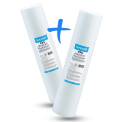 Картридж поліпропіленовий Ecosoft 4,5x20” 5 мкм (CPV45205ECO) Big Blue 20 - (2 шт)