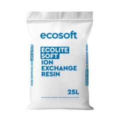 Пом'якшувальна іонообмінна смола Ecosoft Ecolite Soft (25 л.) сильнокислотна