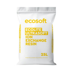 Пом'якшувальна іонообмінна смола Ecosoft Ecolite Ultrasoft (25 л.) сильнокислотна