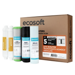 Комплект картриджів Ecosoft Absolute "6 місяців" (CHV5ECOABS)