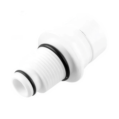 Фітинг прямий ITiGER 2813-В 3/8"-3/8" (трубка-різьба зовнішня) з ущільнювачем