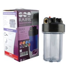 Корпус фільтра RAIFIL Big Blue 10" PS697C1-BK1-PR (без картриджа)