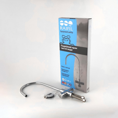 Кран для обратного осмоса F-09-Raifil Duo
