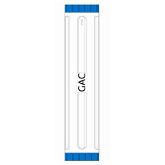 Картридж із гранульованого вугілля Kaplya CFC20B (Big Blue 20)