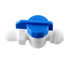 Кран проходной 1825-K/WB-CV1444 трубка 1/4" - резьба наружная 1/4"