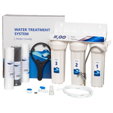 Проточний 3-ступінчастий фільтр H2OO WFP3