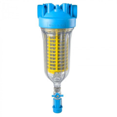 Фільтр самопромивний Atlas Filtri HYDRA BIG Ø1" + нержавіючий картридж RAH 90 mcr KIT RA6312030 (BB20)