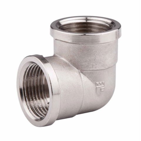 Кут SD Forte SF36815 1/2" нікельований (внутр.різьблення - внутр.різьблення)