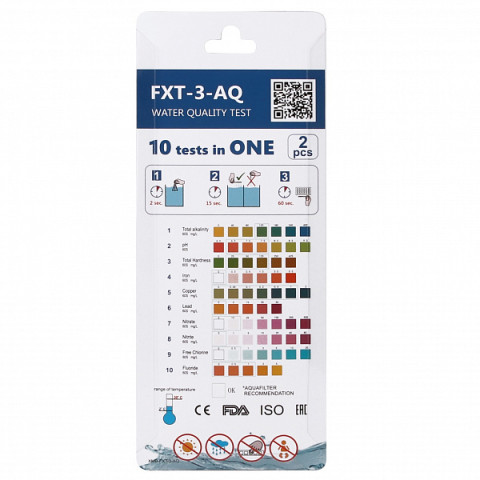 Тест для води FXT-3-AQ Aquafilter