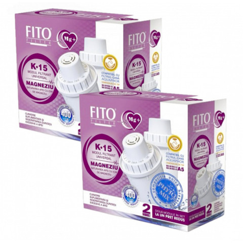 Картридж для фильтра кувшина Аквафор FitoFilter К15 Mg+ с магнием 4 шт.