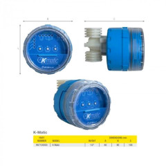Автоматичний клапан Atlas Filtri K-MATIC для промивання фільтра Hydra RA7120050
